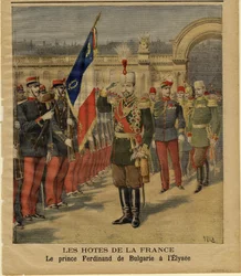 Ferdinand I Bulgariasta Élyséen palatsissa