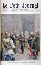 Colier de Saint Andrén luovutus tasavallan presidentille, 1895