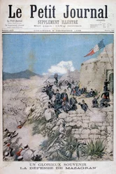 Mazagranin puolustus, Algeria, 1896