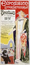 Brysselin vuoden 1897 kansainvälisen näyttelyn juliste