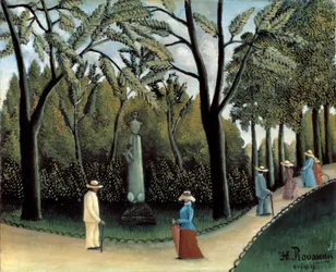 Luxemburgin puisto, Chopinin muistomerkki, 1909