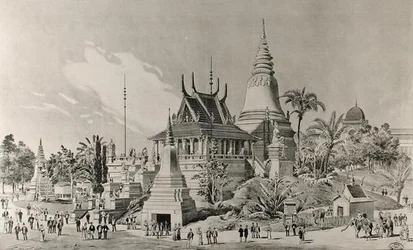 Kambodžan palatsi Trocaderossa, vuoden 1900 yleisnäyttely