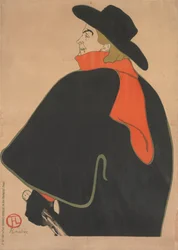 Aristide Bruant kabareessaan