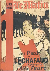 Hirsipuun juurella, Le Matin -lehden mainos.
