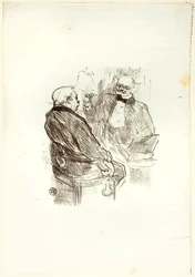 Georges Clemenceau ja optikko Mayer Au Pied du Sinaïsta