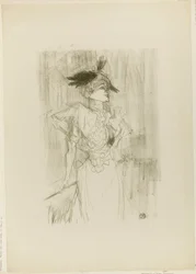 Mademoiselle Marcelle Lender, seisoo