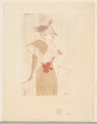 Mademoiselle Marcelle Lender, seisoo