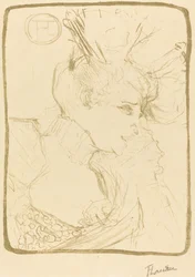 Mllen rintakuva. Marcelle Lender Mlle. Marcelle Lender, rintakuva, 1895.