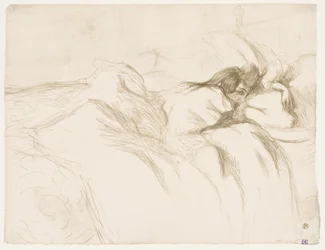 Elles: Nainen nukkumassa, 1896.