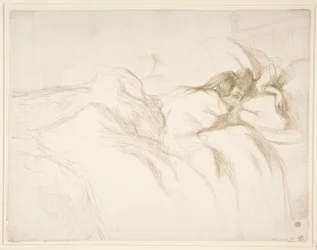 Femme couch?e, R?veil (Woman Waking Up in Bed), sarjasta Elles