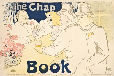 Irlantilainen ja amerikkalainen baari, Rue Royale - "The Chap Book" -juliste, 1895