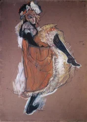 Jane Avril tanssii