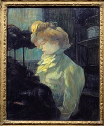 Henri de Toulouse Lautrecin (1864-1901) maalaus 1900 su. 0,61 x 0,49 m Albi, Toulouse Lautrec -museo