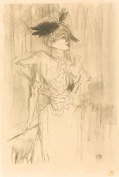 Neiti Marcelle Lender, seisova Neiti Marcelle Lender, seisova, 1895.
