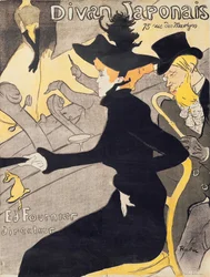 Le Divan Japonais -juliste, 1892