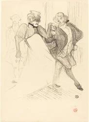 Rejane ja Galipaux elokuvassa "Madame Sans-Gêne" (Réjane ja Galipaux elokuvassa "Madame Sans-Gêne")