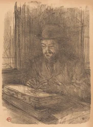 Taidegraafikko Adolphe Albert