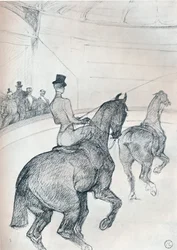 Trick-rider-ajo tandem, c1899 1934