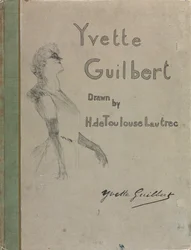Yvette Guilbert-englanninkielinen sarja: Kansi, 1898.