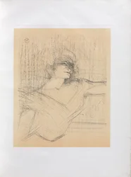 Yvette Guilbert-englanninkielinen sarja: Liimassa, 1898.