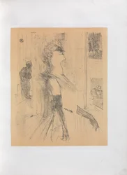 Yvette Guilbert-englanninkielinen sarja: On the Stage, 1898.