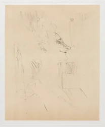 Yvette Guilbert päihtynyt, 1898.