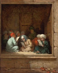 Turkkilainen kouluhuone, 1870