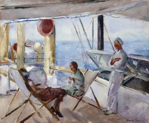 kannella (öljy kankaalle)