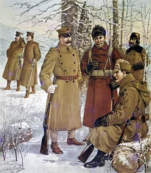 Yhdysvaltain armeijan talviunivormut vuosilta 1901-07
