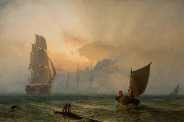 Englannin puiset muurit, 1856.