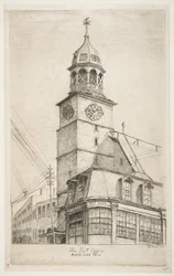 Postitoimisto, Middle Dutch Church, sarjasta "Vanhan New Yorkin näkymiä"