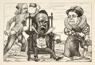 Hänen pelkonsa oli niin suuri, että hänen liivinsä muuttui valkoiseksi”, Lewis Carrollin pubista The Hunting of the Snark, An Agony in Eight Fits. 1876