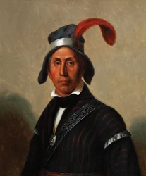 Yaha Hajo, Hullu susi (Creek) 1836 (Öljy kankaalle)