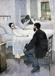 Vierailupäivä sairaalassa, 1893