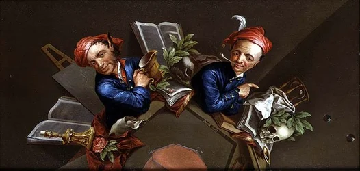 Anamorfinen Vanitas