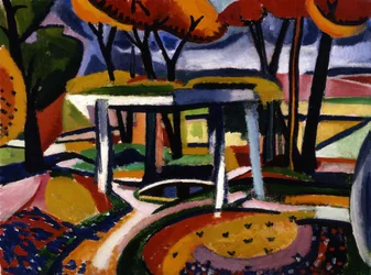 Slaavilainen sisustus, n. 1915.