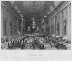 Vapaamuurarien sali, c1841