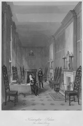 Kensingtonin palatsi. Sussexin kirjasto, n. 1841