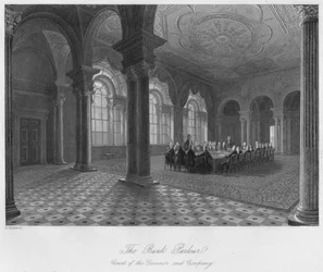 Pankkihuone. Kuvernöörin ja yhtiön tuomioistuin, c1841