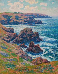 Clédenin maa, Point de Raz, Finistère, 1911.