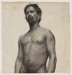 Tutkielma mustasta miehestä, noin 1891