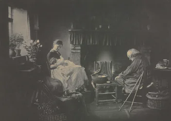Aamunkoitto ja auringonlasku, 1885.