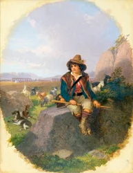 Vuohipaimen Romas Campagnalla