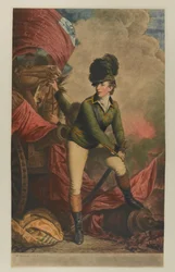 Everstiluutnantti Banastre Tarleton...