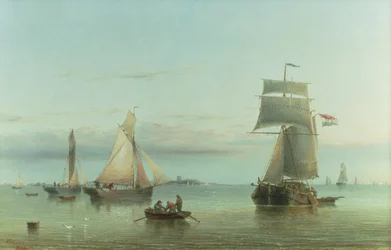 Tyyntä Humberilla, 1864