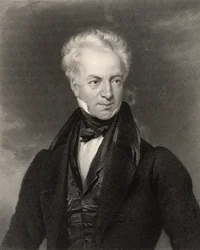 John Baron, kaiverrettu W. Holl, "The National Portrait Gallery, Volume III", julkaistu noin 1820