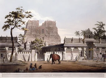 Pagodi Ramisseramissa, 1803