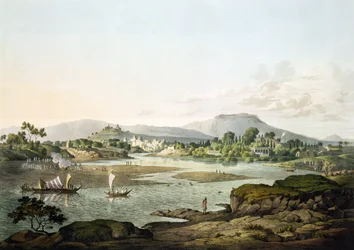 Poonah, levy XIII, kaiverrus Daniel Havell (1785-1826) 1809