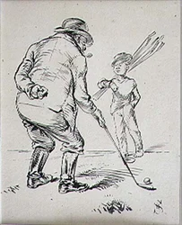The Last Putt, kuvitus 