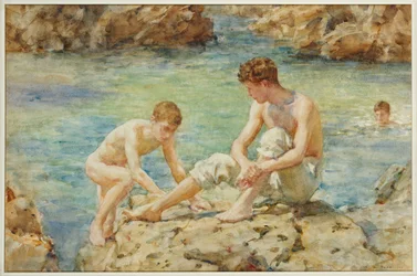 Kylpijät, 1922